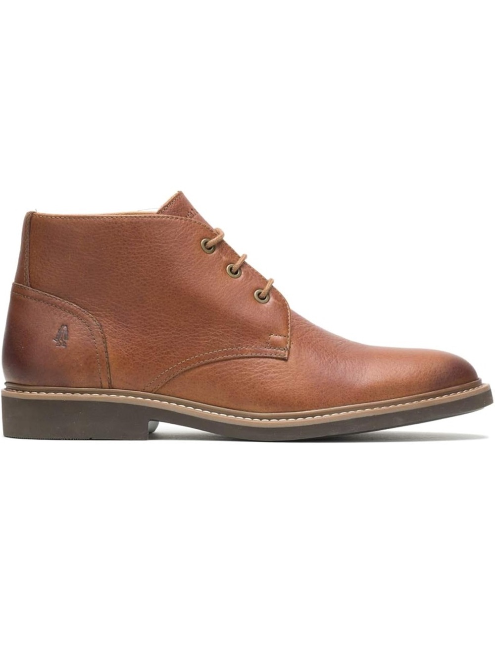 Hush Puppies Men's Tan Leather Chukka Boot